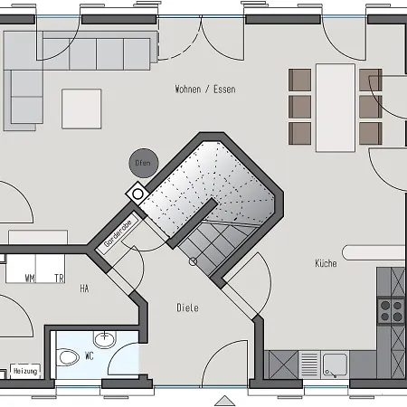 Schilfrohrsaenger 8 Feriehus Fuhlendorf (Mecklenburg-Vorpommern)