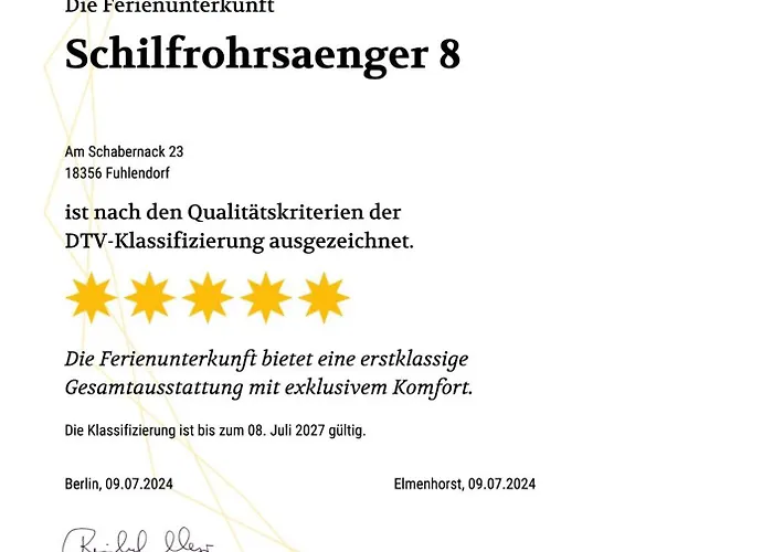 펜션 Schilfrohrsaenger 8